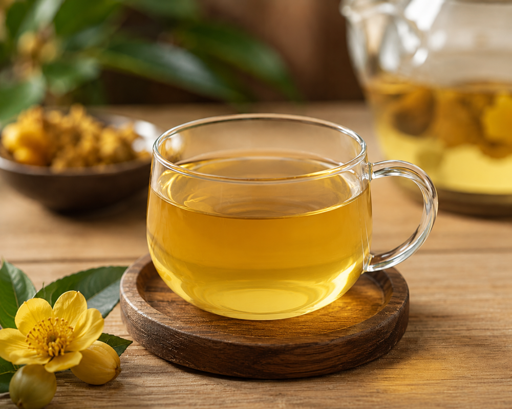 Màu Nước Trà Hoa Vàng Nói Lên Điều Gì? Bí Quyết Nhận Biết Chất Lượng Qua Từng Chén Trà