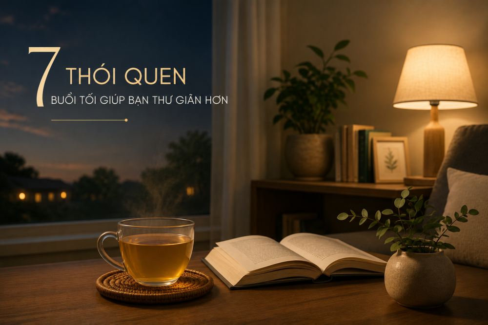7 Thói Quen Buổi Tối Giúp Bạn Thư Giãn Hơn Sau Ngày Dài