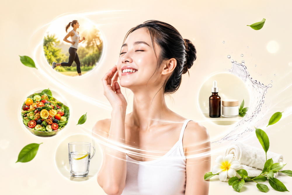 Chăm Sóc Sắc Đẹp Không Chỉ Đến Từ Mỹ Phẩm